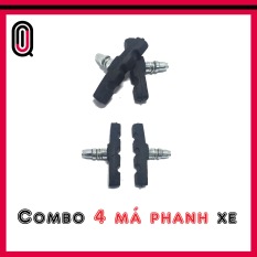 Combo bộ 4 má phanh xe đạp