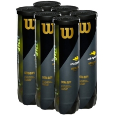 Thùng bóng tennis Wilson đen 4 quả