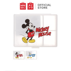 Hộp đựng thuốc Mickey Mouse Collection, 6 ngăn Miniso 6-lattice Pill Box
