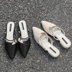 FREE SHIP sandal nữ mũi nhọn đi được 3 kiểu cực đẹp đế 3f