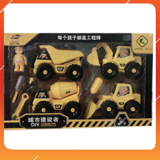 Đồ Chơi Noel – Xe Bồn Xây Dựng – Đồ Chơi Trẻ Em Toy Mart