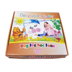 Bộ Thẻ Flashcard Dạy Trẻ Học Toán theo phương pháp Glenn Doman – Dot Card For Baby