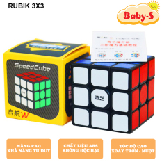 Rubik 3×3 Qiyi Sail W, Rubic 3×3 tầng Khối lập phương rubik siêu bền và chắc chắn xoay mượt bẻ góc cực tốt Baby-S – SDC052