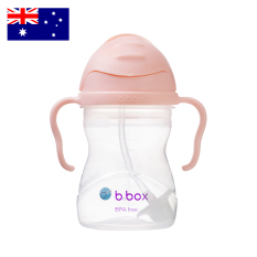 【B.BOX】BÌNH NƯỚC 360 ĐỘ CHO BÉ TẬP UỐNG NƯỚC – MÀU CAM PASTEL