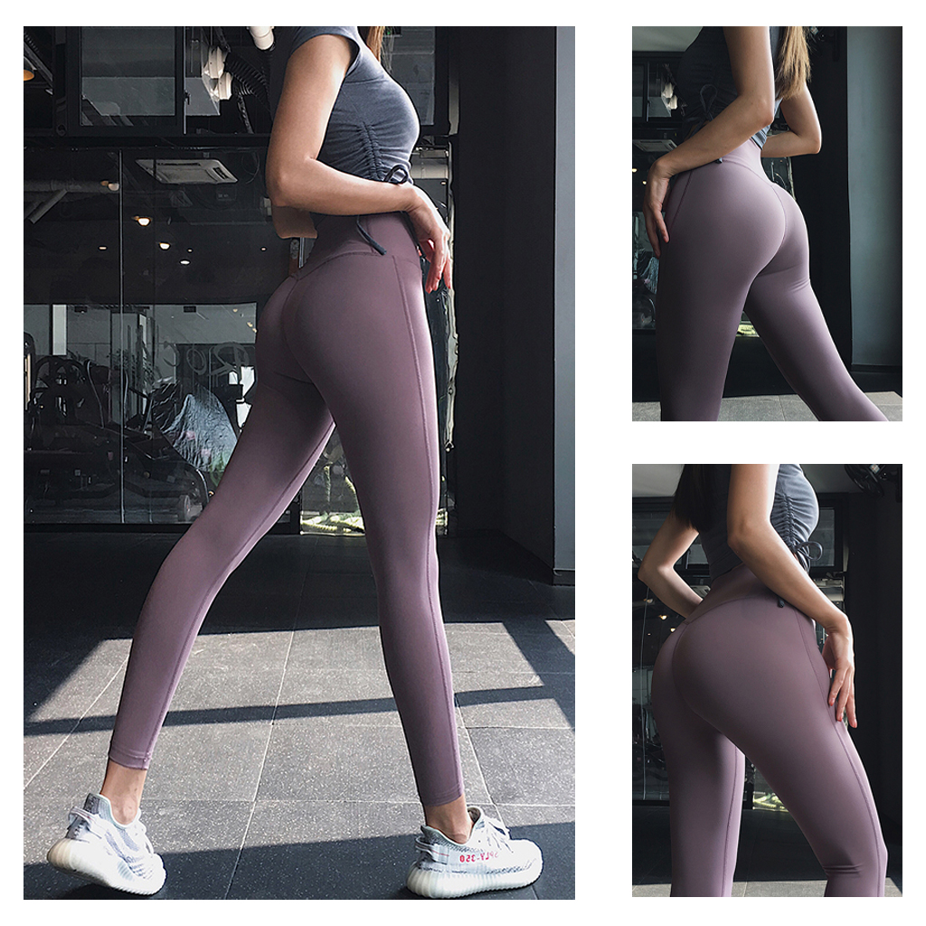 Quần tập legging cao cấp 26% spandex AMIN AM015 hàng loại 1 cạp cao nâng mông tập gym, yoga, aerobic