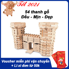 1 Kg Đồ Chơi Rút Gỗ Xếp Hình, Bộ Đồ Chơi Xếp Hình Khối Gỗ 54 thanh Cho Trẻ Em Sáng Tạo Colligo 1kg Gỗ Xếp Hình Thông Minh Cho Bé Yêu Domino, Rút Gỗ, Xếp Nhà, Xếp Tháp