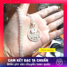Dây chuyền khắc tên, con giáp và số điện thoại bố mẹ giúp tìm bé khi bị lạc, dây chuyền khắc tên theo yêu cầu, mặt dây chuyền khắc số điện thoại, mặt dây chuyền khắc ngày sinh, mặt dây chuyền bạc, mặt dây chuyền cho bé, dây chuyền bạc, Bạc BSJ – DCBK005