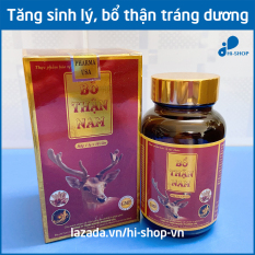 Viên uống tăng cường sinh lý nam Bổ Thận Nam bổ thận tráng dương, tăng ham muốn, mạnh gân cốt – Hộp 30 viên nhân sâm, ba kích, nhung hươu, câu kỳ tử