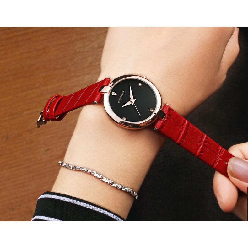 [HCM]Đồng hồ nữ SANDA Nhật Bản - Đính Kim Cương Nhân Tạo - Đồng hồ nữ đẹp Đồng hồ nữ...
