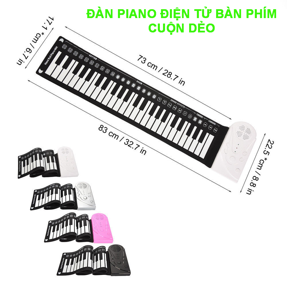 Bộ Đàn Piano Điện Tử, Đàn Piano Đàn Organ. đàn piano mini cho trẻ, Loa Trong Với Âm Thanh Ngọt...