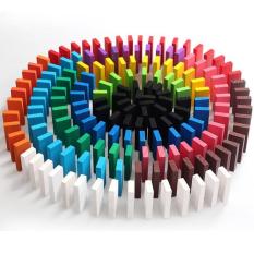DOMINO gỗ 120 thanh tăng tư duy sáng tạo cho bé