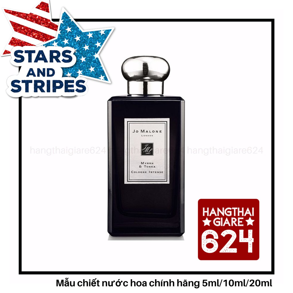 Nước Hoa Dùng Thử Jo Malone Myrrh & Tonka Test 10ml/20ml Spray / Chuẩn Authentic