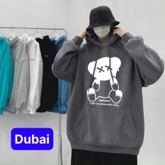ÁO KHOÁC HOODIE NAM NỮ UNISEX CHẤT NỈ GẤU EMPATHY CHỐNG LẠNH NẮNG, NÓNG THU ĐÔNG HÈ VẢI DÀY PHOM FROM RỘNG SIÊU VIP PRO – DUBAI FASHION