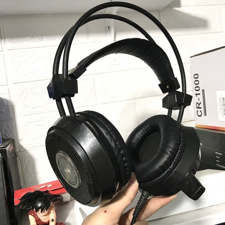 Tai Nghe Chụp Tai WangMing 8900L Tai Nghe Gaming Có Dây Có Mic Có Đèn Led 7 Màu Âm Thanh...
