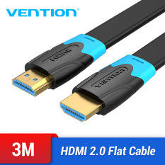Vention dây cáp dẹt HDMI 2.0 HDMI to HDMI Cable HDMI 2.0 4K 3D 60FPS Cable Ethernet Adapter flat line cáp HDMI 2.0 For Splitter Switch TV LCD Laptop PS3 Projector Computer Cable HD HDMI 2.0 Cable