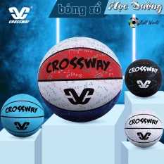 Bóng Rổ Học Đường Chính Hãng CrossWay 3.0 Size 7 Phù Hợp Sân Bóng Rổ Trong Nhà Indoor Và Sân Bóng Rổ Ngoài Trời Outdoor