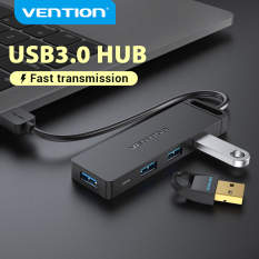 Vention cổng chia USB 3.0 5 Cổng Tốc Độ Cao Micro USB Cho PC ổ chia cổng USB HUB 4 Port USB 3.0 Adapter