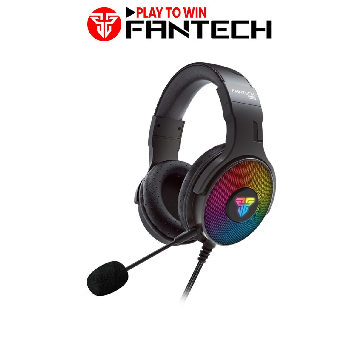 Tai nghe Gaming có dây Fantech HG22 FUSION 7.1 âm thanh vòm, led RGB, jack cắm USB, dùng cho PC và PS4 – Hãng phân phối chính thức