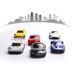 Set 5 xe thể thao bằng kim loại 1:64