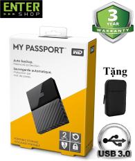 Ổ Cứng Di Động WD My Passport 2Tb + Tặng túi bảo vệ