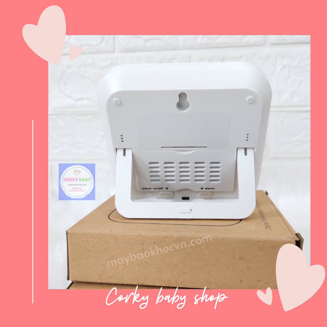 Nhiệt Ẩm Kế CORKY BABY – NA02 độ ẩm thích hợp cho Bé Yêu