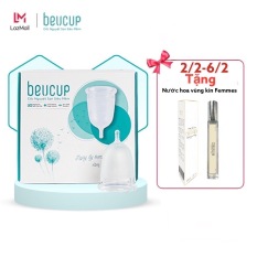Cốc nguyệt san chính hãng Beu Cup – Silicone y tế, Băng vệ sinh kiểu mới, cốc nguyệt san dành cho phụ nữ sau sinh Beucup