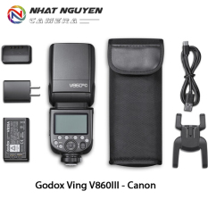 Godox V860III – Đèn Flash Godox V860 III cho máy ảnh Sony, Canon, Fuji, Nikon