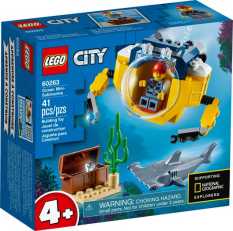 Đồ chơi LEGO Tàu ngầm mini truy tìm kho báu 60263