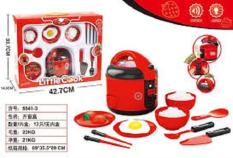 DO CHOI NHA BEP, Đồ chơi nồi cơm điện có đèn nhạc (kèm pin),