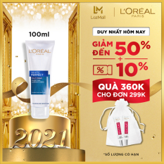 Sữa rửa mặt trắng da L’Oreal Paris White Perfect milk foam purifying & brightening 100ml