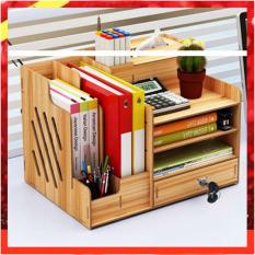 Kệ Giá Sách Để Tài Liệu Văn Phòng Phẩm Nhiều Ngăn Tiện Dụng