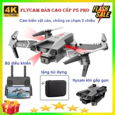 Máy bay điều khiển từ xa P5 Pro có cảm biến 3 chiều tránh vật cản – Drone camera 4K – Flycam mini giá rẻ – Playcam – Flycam có camera – Play camera giá rẻ – pin 1800mAh bay liên tục 20 phút