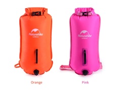 Phao Bơi 3 Lớp Kiêm Túi Chống Nước Thiết Kế 2 Túi Khí An Toàn Dung Tích 28L Naturehike NH17S001-G