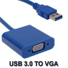 Cáp chuyển đổi tín hiệu USB sang VGA (Trắng)