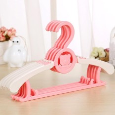 5 cái móc treo quần áo hình chú gấu trẻ em đa năng chống trượt thiết kế hình chú gấu đáng yêu