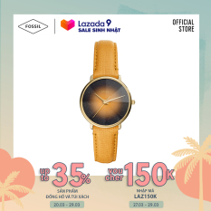 Đồng hồ Nữ FOSSIL dây da Prismatic Galaxy ES4728 – màu vàng