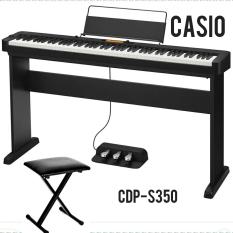 Đàn Piano điện Casio CDP-S350 + CS46 + SP34 – mang lại cảm hứng cho những nhạc sĩ ở mọi trình độ và độ tuổi, bao gồm nhiều loại Tones và Rhythms