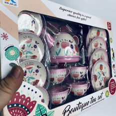 BỘ ẤM TRÀ HOA TEA SET D0374 – ĐỒ CHƠI TRÍ TUỆ