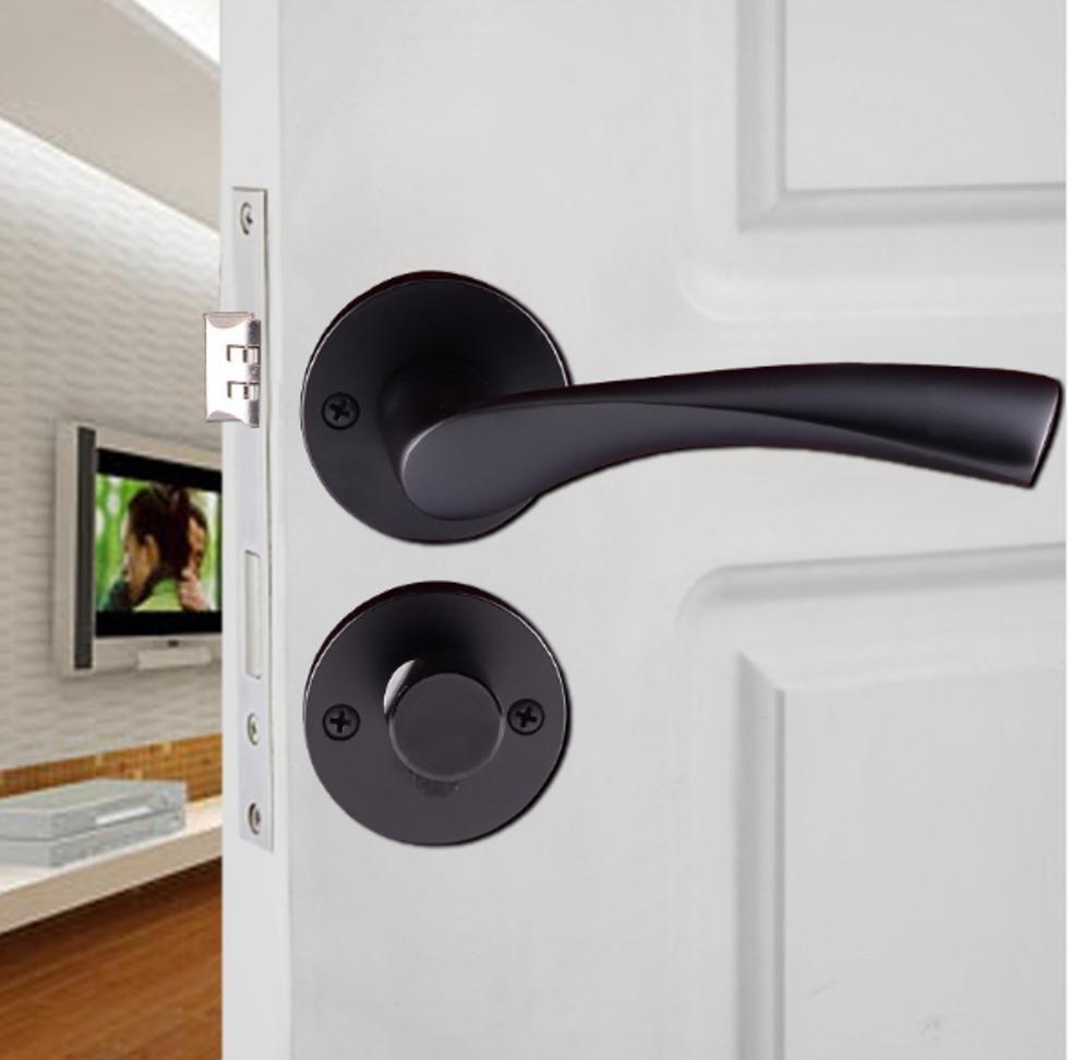 Khóa cửa tay gạt hợp kim nhôm Canadi MS12