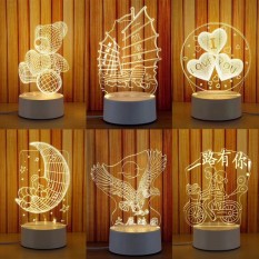 [ Xả Kho ] Đèn Ngủ Led 3D – Đèn Ngủ Để Bàn Trang Trí – Quà Tặng Độc Đáo Nhiều Hình