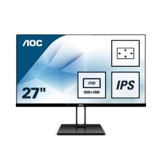Màn hình AOC 27V2Q/74 (27 inch/ FHD/IPS/75Hz/5ms/250 nits/HDMI+DP) Bảo vệ mắt khỏi tình trạng nhấp nháy màn hình
