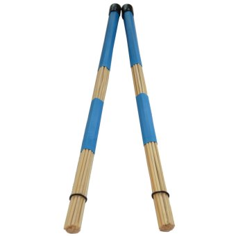... 1 Pair Jazz Drum Brushes-Drum Sticks 40CM/made of bamboo (Blue)