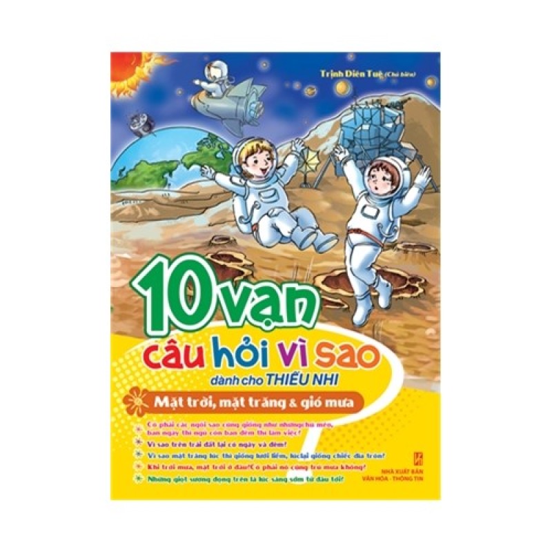 Mua 10 vạn câu hỏi vì sao - Mặt trời, mặt trăng