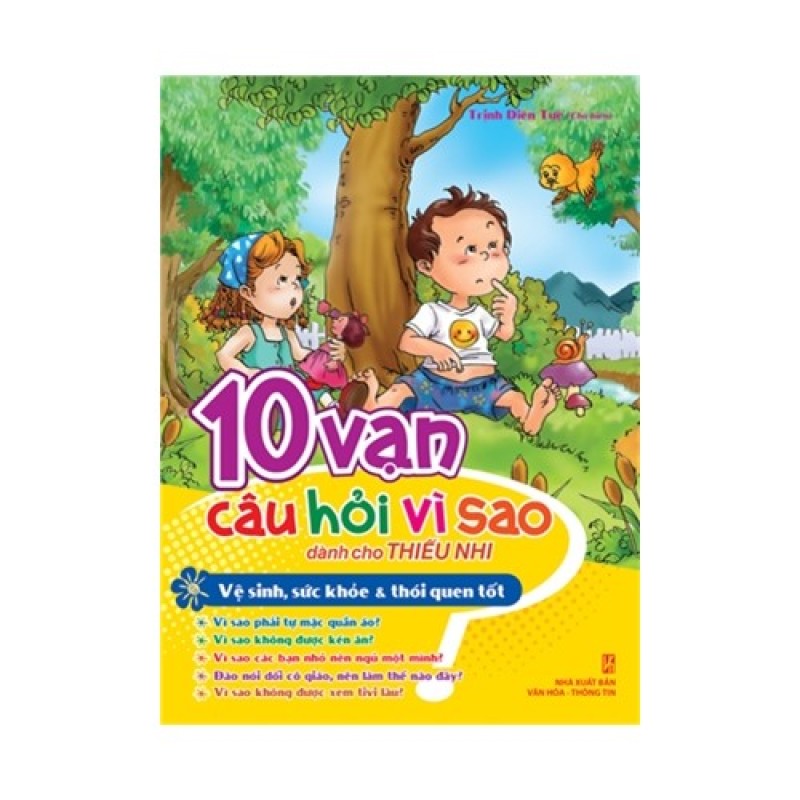 Mua 10 vạn câu hỏi vì sao - Vệ sinh, sức khỏe và thói quen tốt
