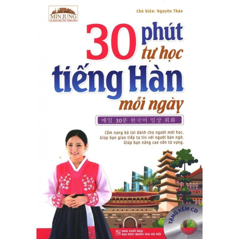 Mua 30 Phút Tự Học Tiếng Hàn Mỗi Ngày (Tặng Kèm CD) - Nguyên Thảo