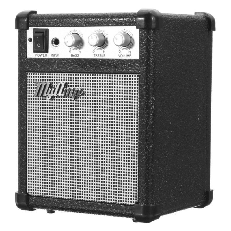 4 Inch Micro Portable 5watt Battery Powered Guitar Amp Amplifier 4 ohms with USB - intl