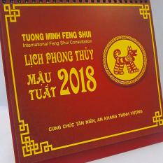 Lịch phong thủy vạn sự 2018 – ĐÓN TÀI LỘC CẢ NĂM