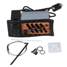 Đàn Guitar EQ-7545R 4 Ban Nhạc Preamp Khuếch Đại Bán Nâu Đen-quốc tế