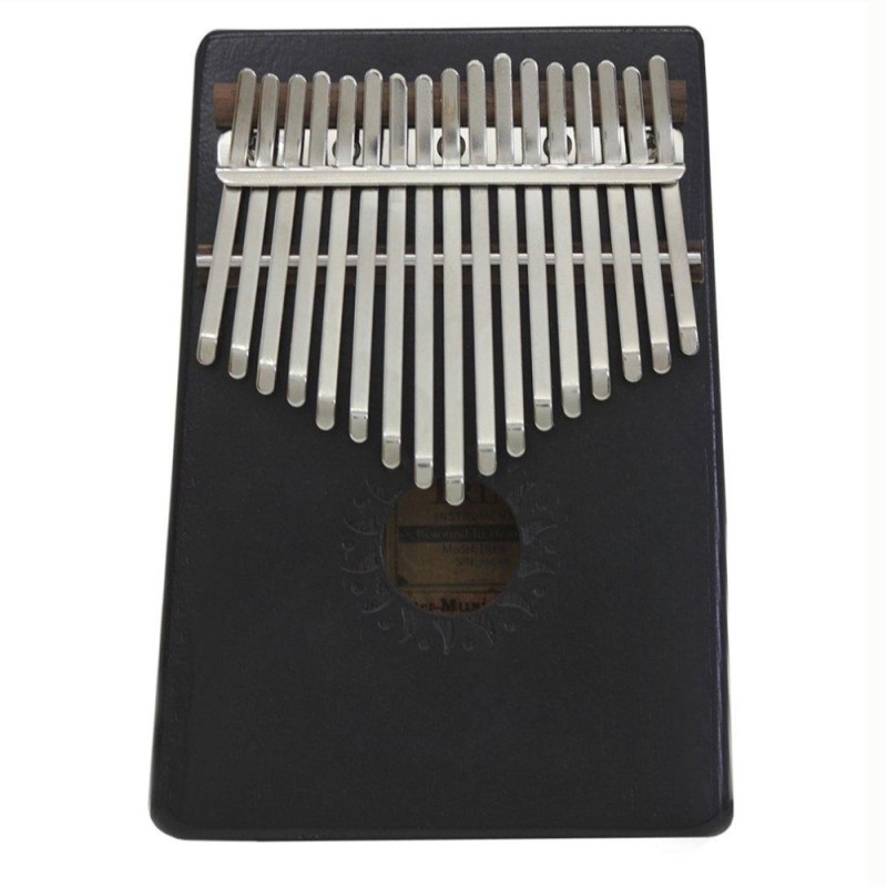 Allwin Natural 17 Keys Finger Thumb Pocket Piano Kalimba Mbira Thumb Piano Great Gift