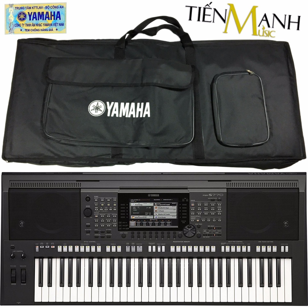 Đàn Organ Yamaha PSR-S770 - Hãng phân phối chính thức (Keyboard PSR S770 - Hàng chính hãng, Có tem chống...